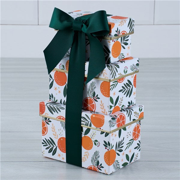 Cheese and Cracker Autumn Halloween Gift Tower