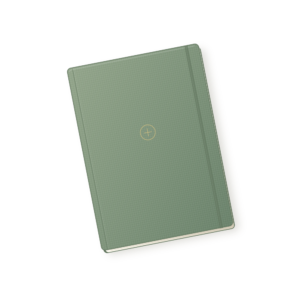 Linen Pocket Notebook — sample stationery illustration