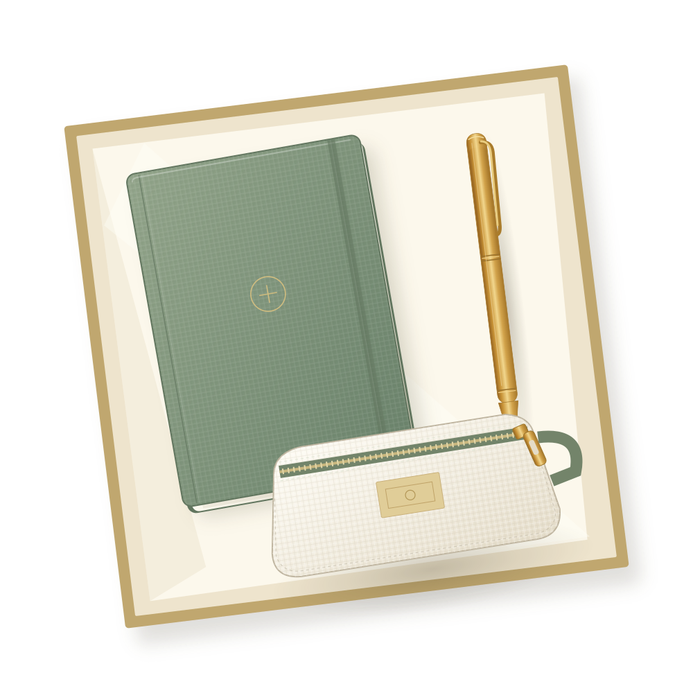 Stationery Gift Set — sample stationery illustration
